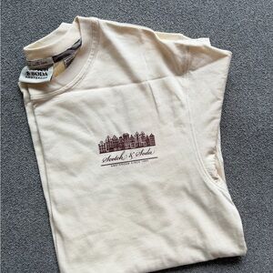 Scotch & Soda Cream Graphic Tee